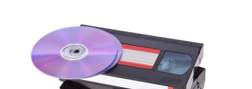 Video tapes with a DVD